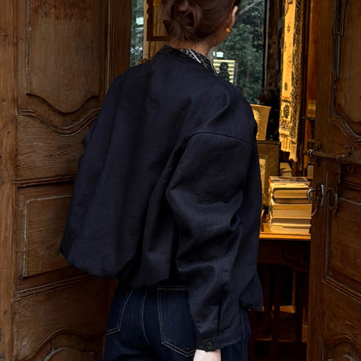 【预售7天】良木礼圆领夹克（1761F） 商品图2