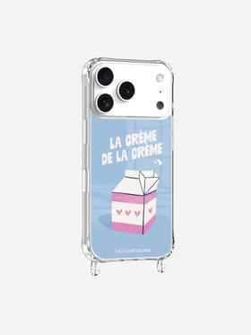 订购14周到｜La Coque Française-Coque-蓝色 牛奶盒 手机壳［法国设计师］