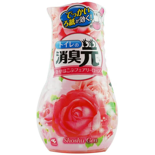 小林制药消臭元 厕所用 玫瑰香型400ml 商品图0