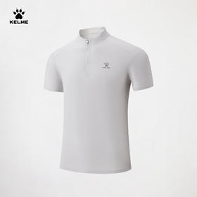 卡尔美男士半开襟短袖T恤6629TX1026