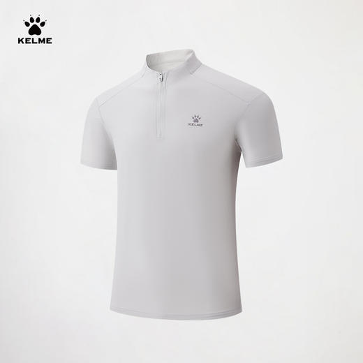 卡尔美男士半开襟短袖T恤6629TX1026 商品图0