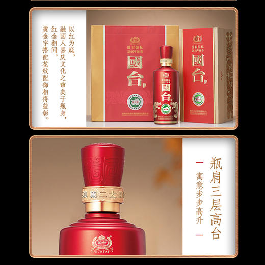 国台国标（年份随机发2020或2021）500ml/瓶【臻选好酒】 商品图2