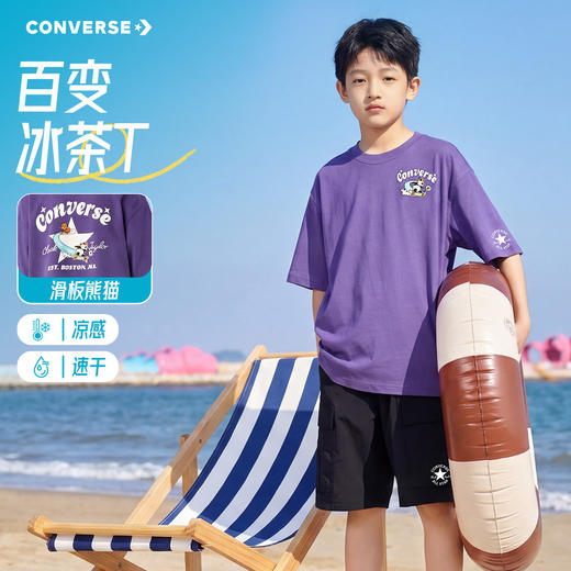 CONVERSE 夏 大童小童 儿童童装T恤 CNVN-TE-K219 商品图6