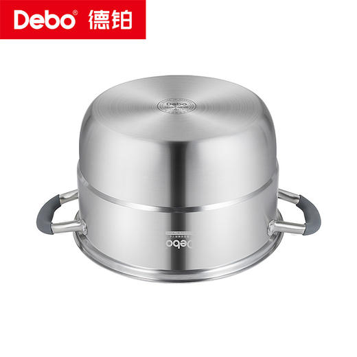 Debo德铂-黛布拉6L蒸锅 莱瑞拉9.4L蒸锅 艾略特10L蒸锅 坎蒂丝12.5L蒸锅 上蒸下煮，不挑炉灶（配锅盖、蒸格、蒸片） 商品图9
