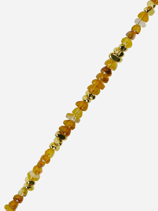 订购14周到｜La Coque Française-LIVIYA-琥珀色 串珠 长款 手机链［法国设计师］ 商品图2