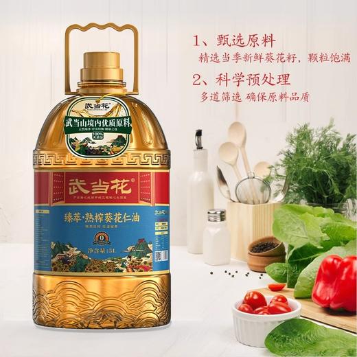 【湖北安舜食品公司】武当花臻萃·熟榨葵花仁油 5L/壶 商品图0