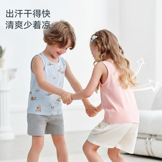 【2026春夏新品69元任选2件】ibaby×outlast太空科技恒温 天然银抑菌防螨小背心 商品图2