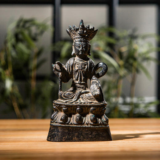 清代铜菩萨像 商品图3