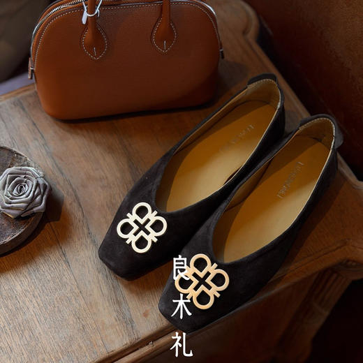 【预售7天】良木礼羊猄单鞋（3685） 商品图4