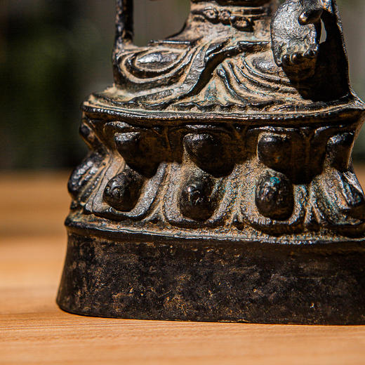 清代铜菩萨像 商品图5