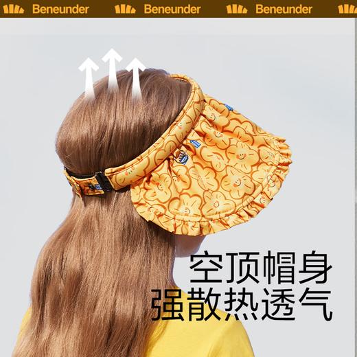 蕉下纭际系列贝壳儿童防晒空顶帽 商品图4
