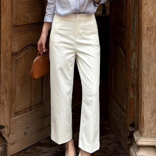 【预售7天】良木礼九分烟管裤（3331） 商品图2