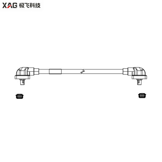 极飞 P200 3&4号电调信号线农机配件 商品图0