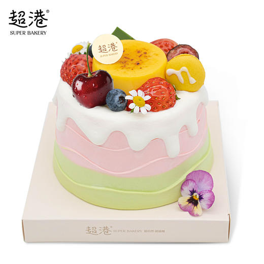 【踏青季】春日多重奏 4吋蛋糕 商品图1