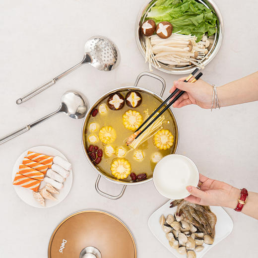 Debo德铂-汤姆逊套装锅 24件套送礼佳品 一套满足厨房日常需求 商品图6