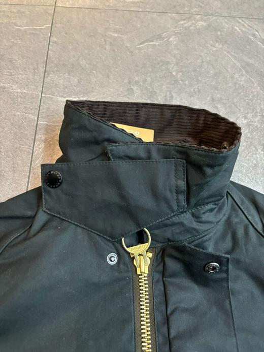 Barbour日版宽松oversize经典油蜡夹克外套 复古格纹内里工装风衣 商品图5