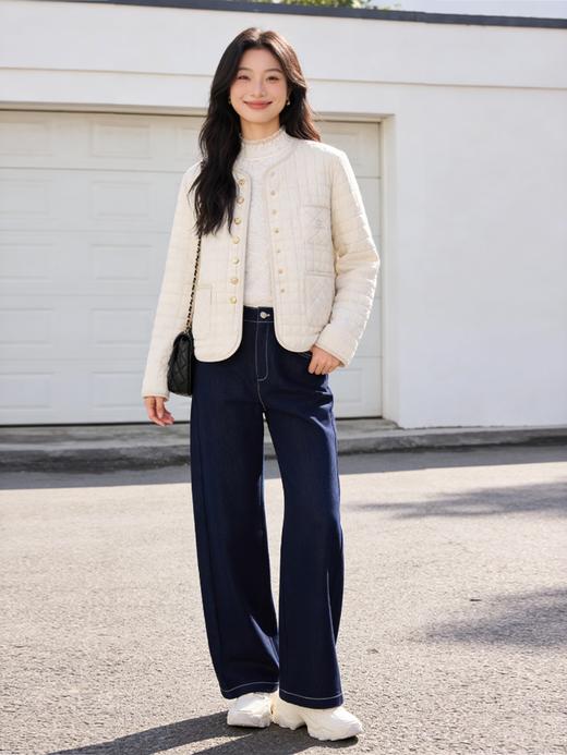 臣禾	【花影毛衫】绵羊毛+桑蚕丝 半高领花边针织衫	9261090196 商品图6