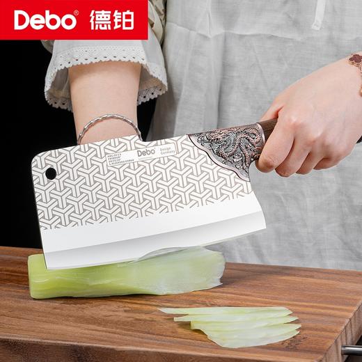 Debo德铂-龙腾砍骨刀 一刀两用 前切后斩 商品图3