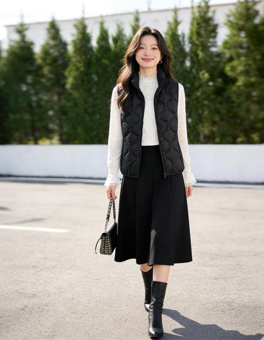 臣禾	【花影毛衫】绵羊毛+桑蚕丝 半高领花边针织衫	9261090196 商品图9