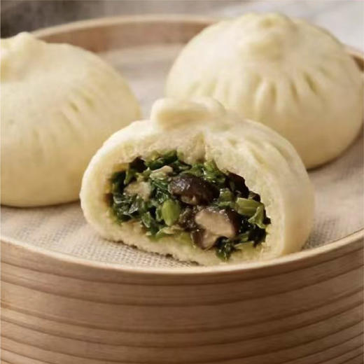 有机素包子 有机农场直供 新鲜现做 早餐主食 商品图0