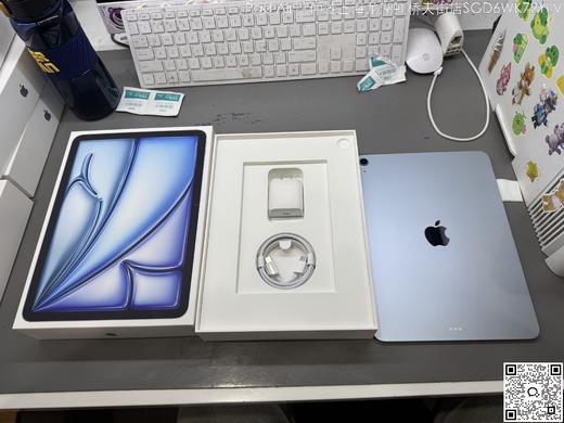 【门店样品】iPad airM3处理器11英寸店铺同步在售，库存更新可能不及时看中直接扫码联系店内销售。 商品图10
