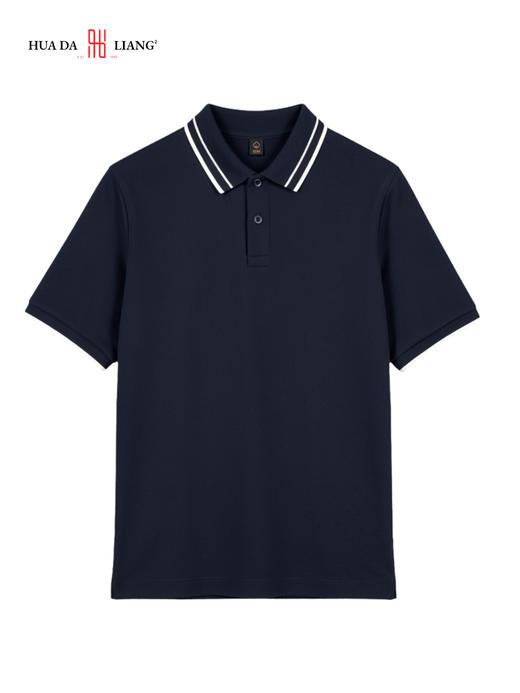 男装26春夏新品反领polo短袖T恤2219-1181 商品图2