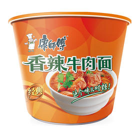 康师傅香辣牛肉面102g
