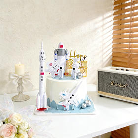 航天飞机 6/8/10英寸蛋糕