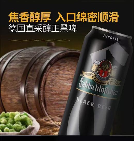 费尔德堡黑啤酒 听装酒精度：5°   麦芽度11.2° 商品图2