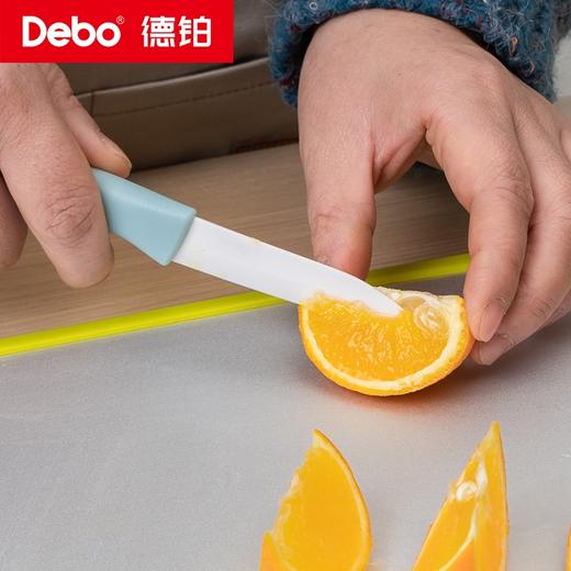 Debo德铂-佐伊厨房用具 陶瓷刀刨两件套 不生锈不氧化食物 商品图6