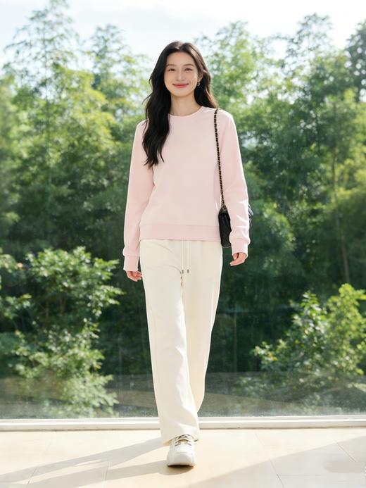 预售 臣禾	【棉花糖卫衣】圆领短款休闲长袖基础款上衣	JZ251050375 商品图6