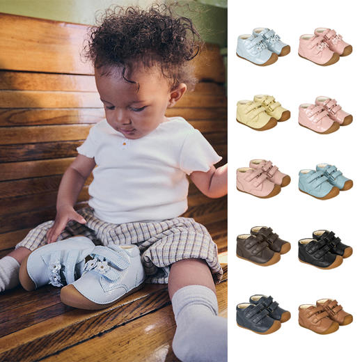 bundgaard 26SS新品到货 佩缇黄鼻子经典兔子鞋四季鞋赤足学步鞋 商品图0