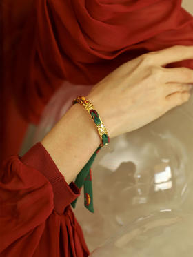 订购8周到｜AN-NEE-Féerie-星象图腾 4cm 丝巾手镯［法国设计师］