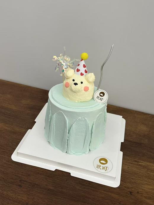 可爱奶霜小熊蛋糕 商品图2