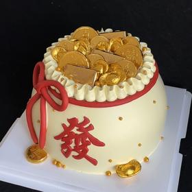 【新款】聚宝盆蛋糕 | 日进斗金，盆满钵满