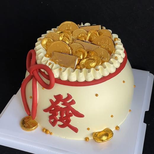 【新款】聚宝盆蛋糕 | 日进斗金，盆满钵满 商品图0