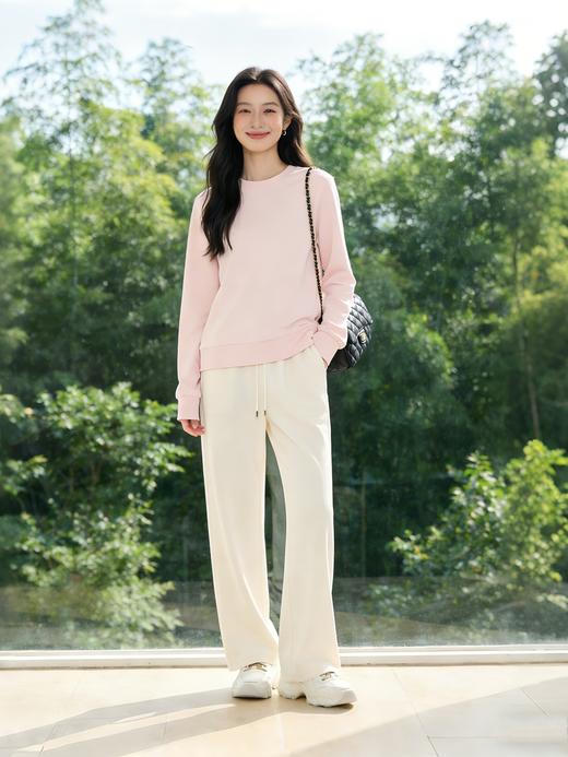 预售 臣禾	【棉花糖卫衣】圆领短款休闲长袖基础款上衣	JZ251050375 商品图5