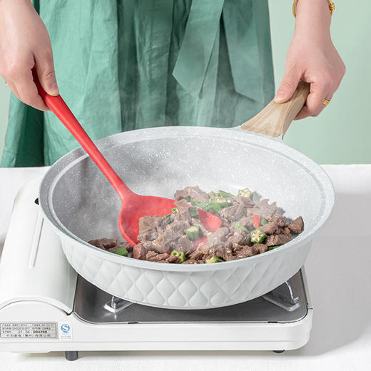 Debo德铂-海格威厨房用具 耐高温硅胶铲勺两件套 隔热防烫 商品图2