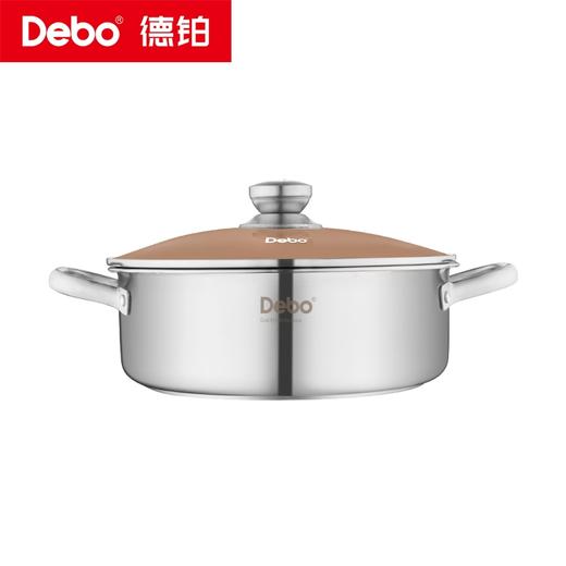 Debo德铂-巴伦特堡套装锅三件套 食品级不锈钢安全健康 商品图5