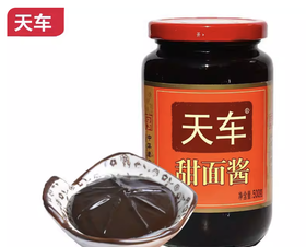 天车甜面酱500g