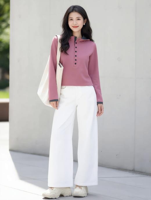 现货 臣禾	【撞色卫衣】德绒休闲连帽上衣	9261050375 商品图3