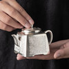 郑文强999纯银中式饕餮四方茶壶套装 商品缩略图2