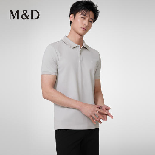 【名盾】短袖翻领POLO衫MZBL22820B 商品图2