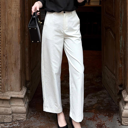 【预售7天】良木礼九分休闲裤(1456） 商品图1