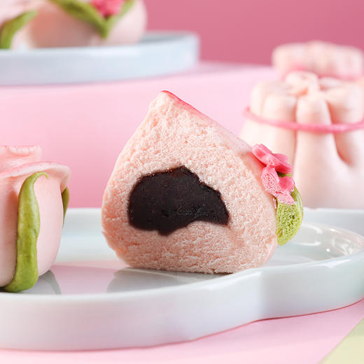 御茶膳房花饽饽玫瑰花馒头礼盒北京特产花馍过节送礼伴手礼礼物 商品图3