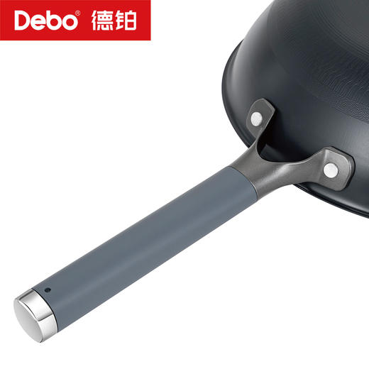 Debo德铂-沙利文炒锅 钛不粘0涂层不含氟（配玻璃锅盖） 商品图10