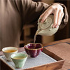汝窑功夫茶具柏韵菩提莲心手抓壶一壶三杯 商品缩略图3