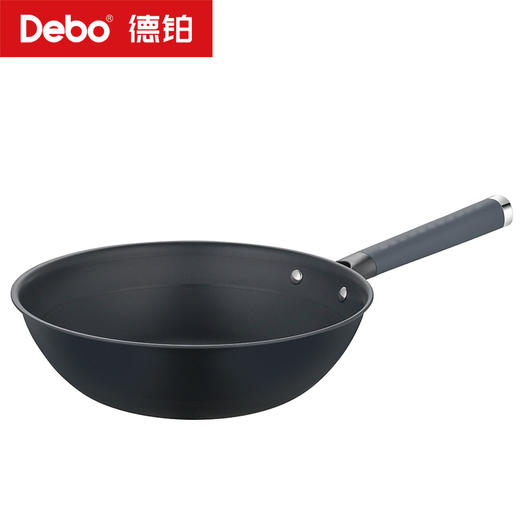 Debo德铂-沙利文炒锅 钛不粘0涂层不含氟（配玻璃锅盖） 商品图7
