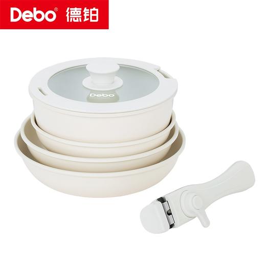 Debo德铂-苏伦格可拆卸套装锅六件套全满足 煎炒炖煮样样精通 商品图10