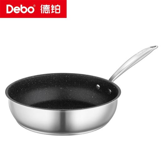 Debo德铂-惠特尼深煎锅26cm 煎制美味 炉灶通用（配玻璃锅盖） 商品图7